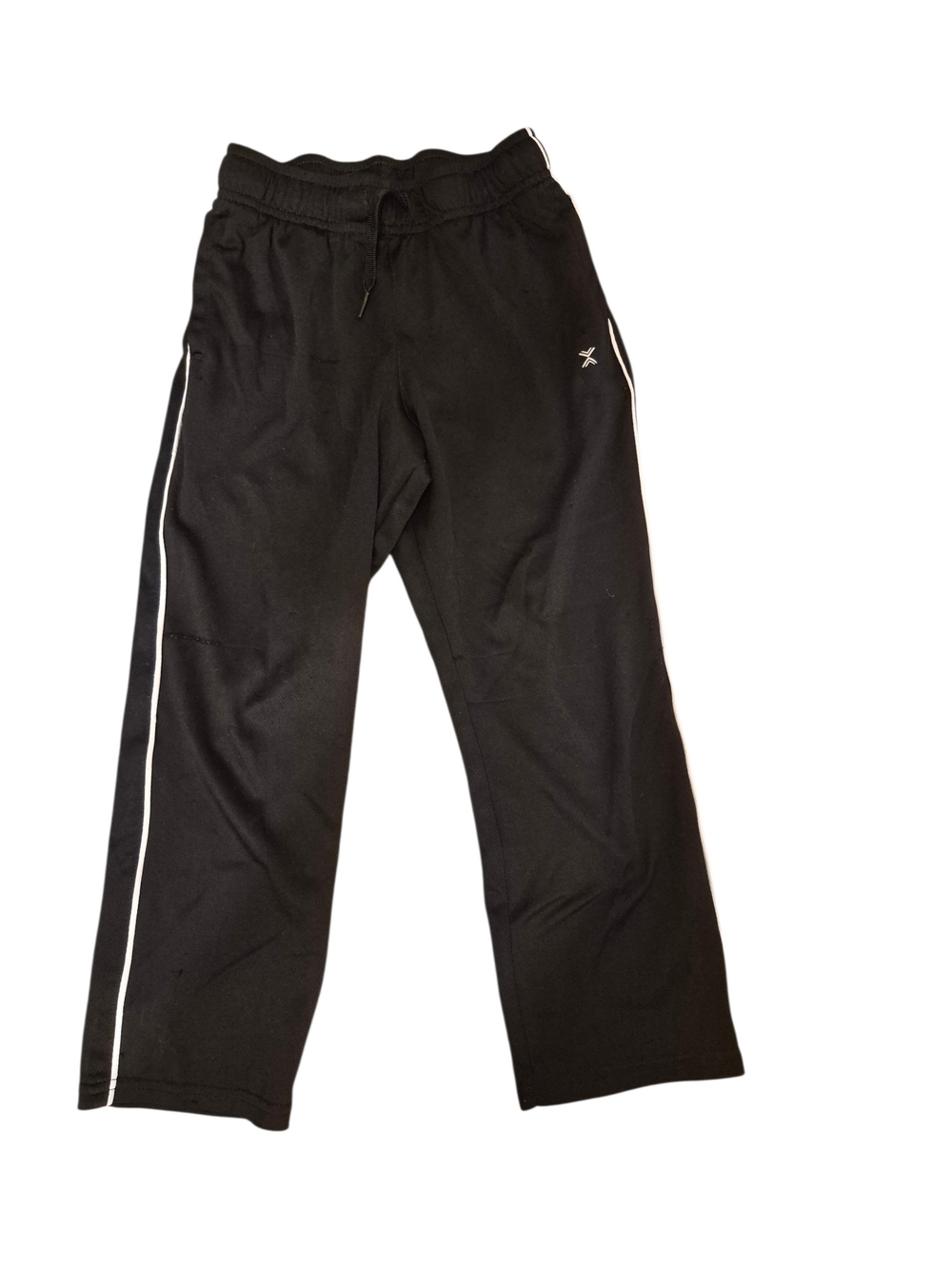 Xersion Black Joggers with White Side Stripe